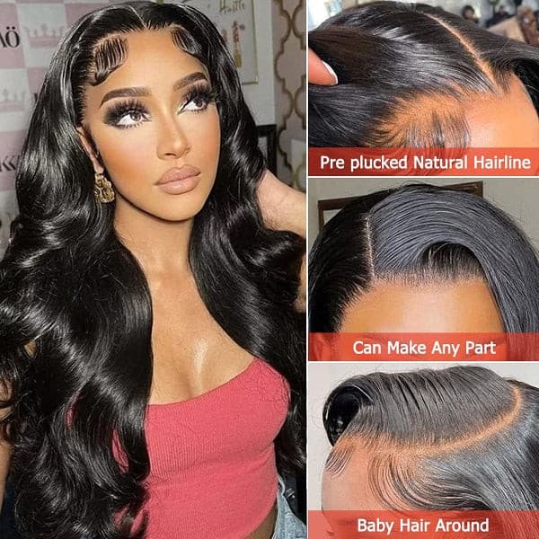 Super Easy Body Wave Glueless 4x4 Lace Closure Wig - IUPin Hair