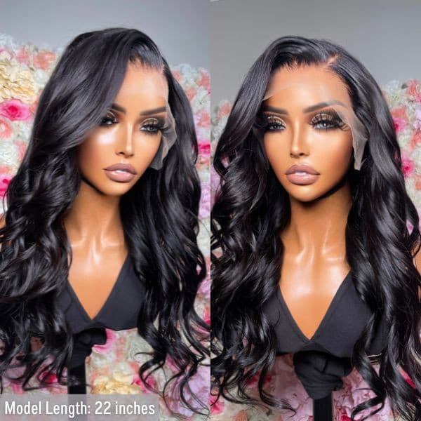 IUPin Pre Plucked Glueless Lace Front Wig Human Hair 180% Density - IUPin Hair